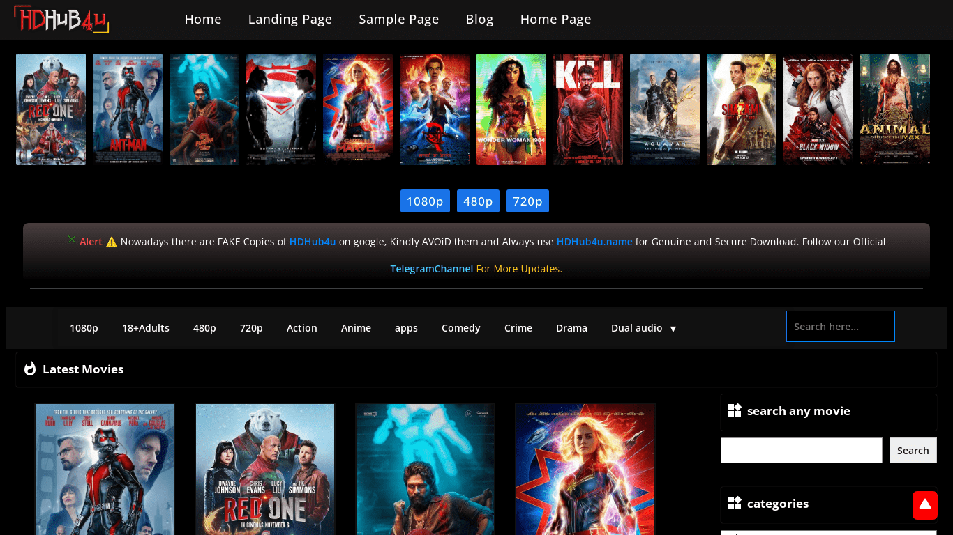 HDHub4u WordPress Theme – A Fast & SEO-Friendly Movie Theme