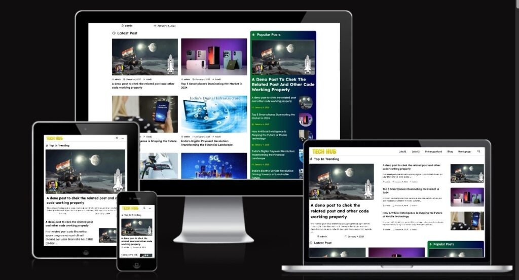 tech hub wp theme