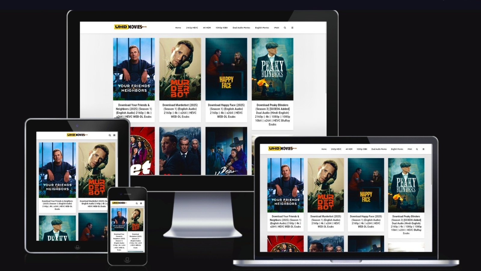 UHD Clone WordPress Theme – Fast-Loading Movie Theme