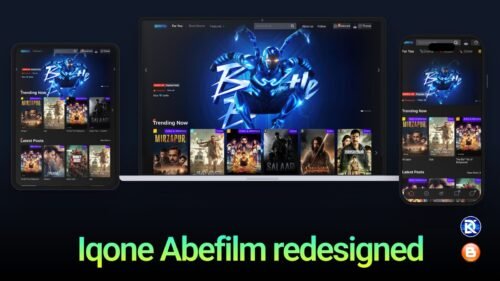 ABEFILM Iqone  redesign movie blogger theme