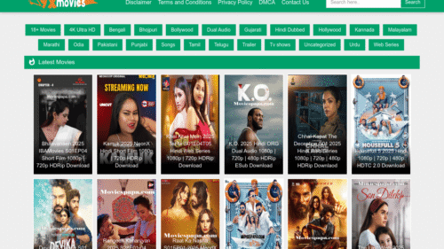 9xmovies and 9xfilms WordPress Theme