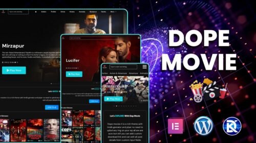 Dope Movie WordPress Theme