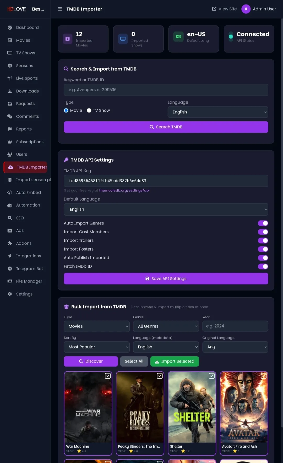Best movie php script A feature rich Movie platform