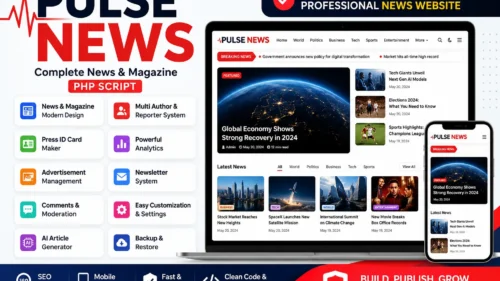 19184.png PULSE NEWS — Modern News & Magazine Php script