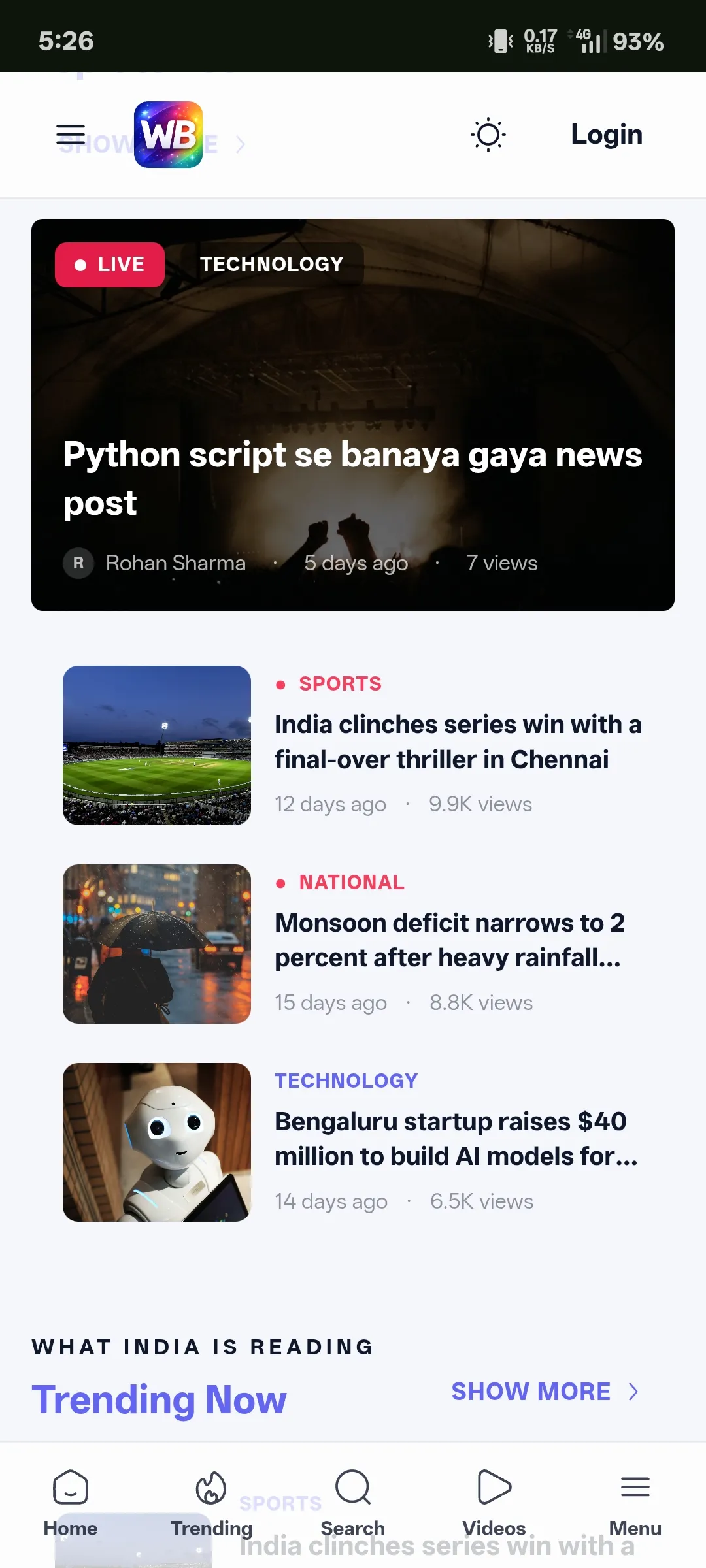 19186.jpg PULSE NEWS — Modern News & Magazine Php script