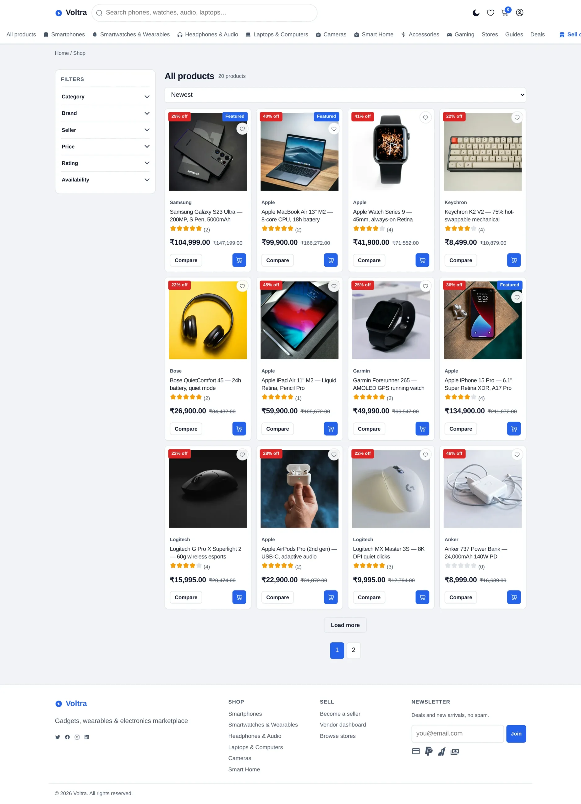 27951.png Voltra — Self-Hosted Multivendor PHP Marketplace