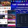Tent Shamiyana Booking PHP Script – Complete Bartan & Event Booking System